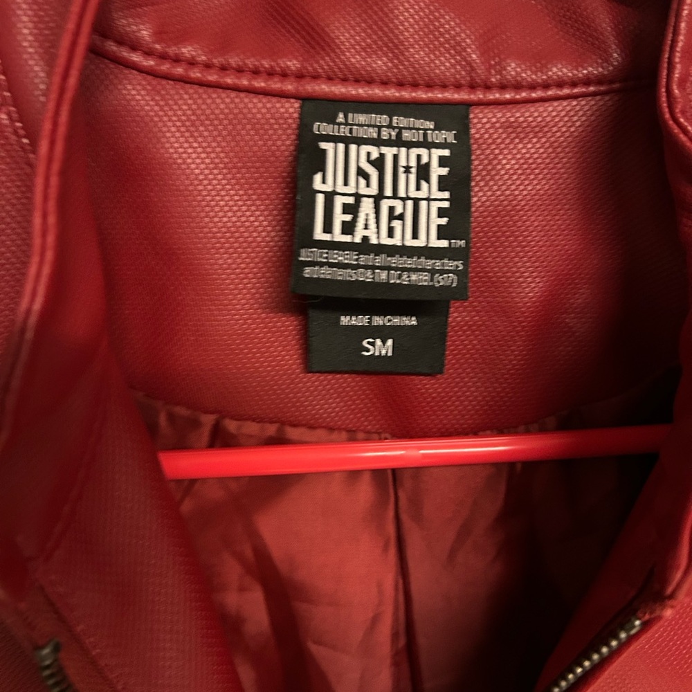 Red Leather Jacket - Picture 2 of 3